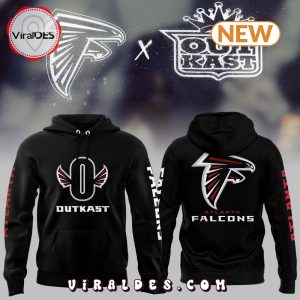 Atlanta Falcons x Outkast Football Black Hoodie, Jogger, Cap