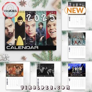 One Direction 2025 Happy New Year Calendar