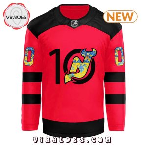 New Jersey Devils 2024 Ukrainian Heritage Day Hockey Jersey