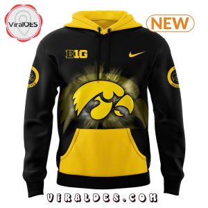 Iowa Hawkeye Nike Back In Black Hoodie