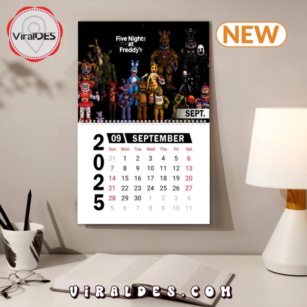 Five Nights at Freddy’s 2025 Happy New Year Calendar