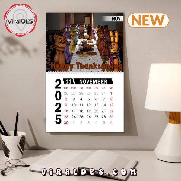 Five Nights at Freddy’s 2025 Happy New Year Calendar