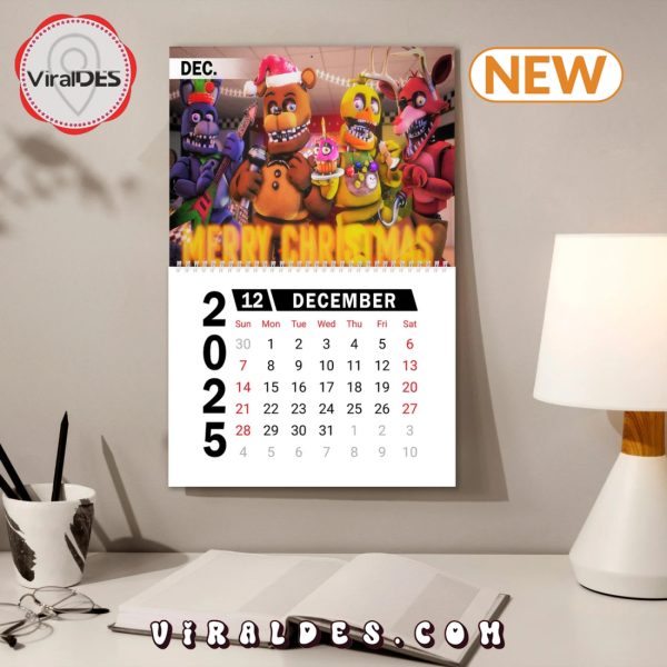 Five Nights at Freddy’s 2025 Happy New Year Calendar