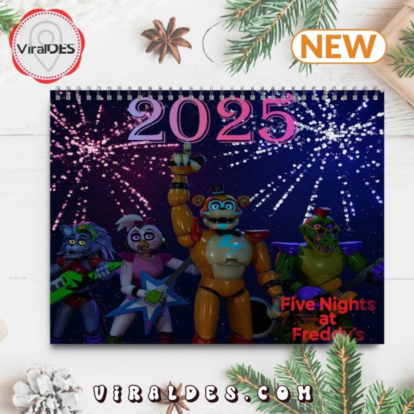 Five Nights at Freddy’s 2025 Happy New Year Calendar