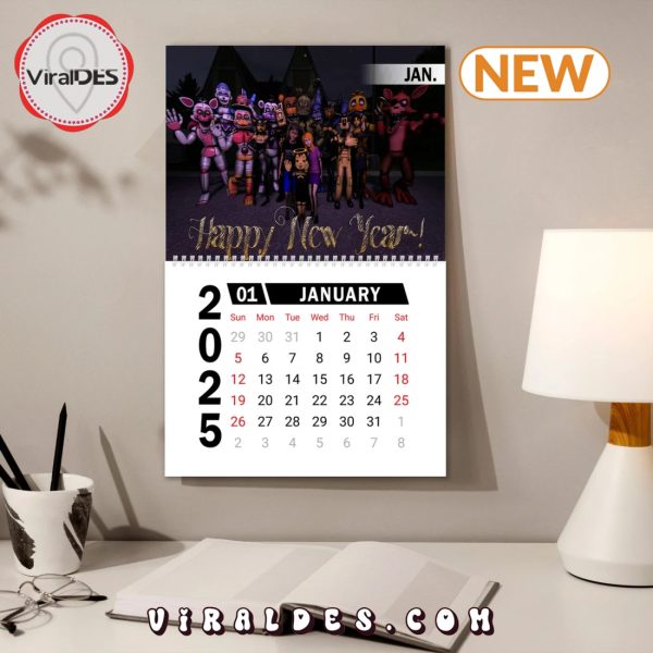 Five Nights at Freddy’s 2025 Happy New Year Calendar