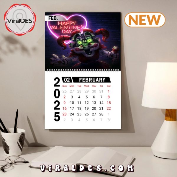 Five Nights at Freddy’s 2025 Happy New Year Calendar