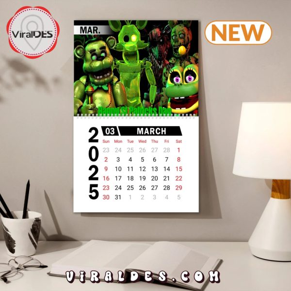 Five Nights at Freddy’s 2025 Happy New Year Calendar