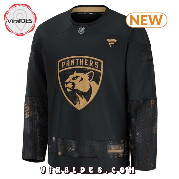 Florida Panthers Fanatics 2024 Military Appreciation Hockey Jersey