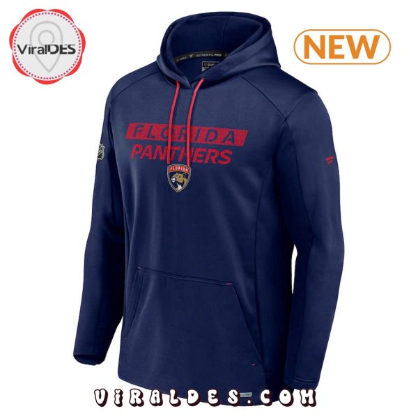 Florida Panthers Fanatics Authentic Pro Rink Navy Hoodie