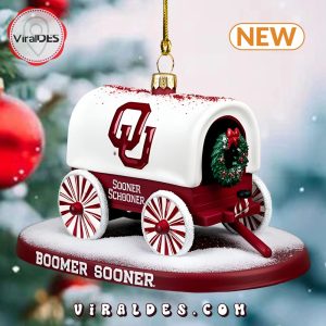 Oklahoma Sooners 2024 Christmas Ornaments