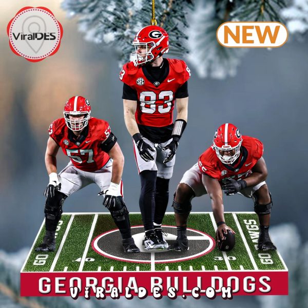 Georgia Bulldogs 2024 Christmas Ornaments