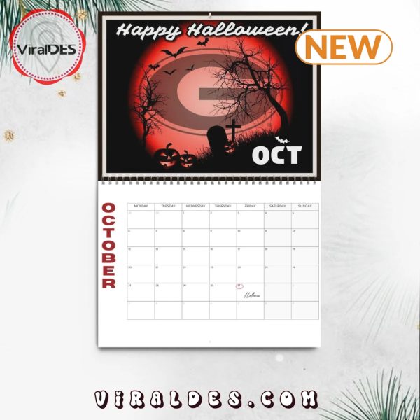 Georgia Bulldogs 2025 Happy New Year Calendar