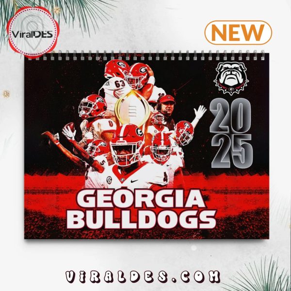 Georgia Bulldogs 2025 Happy New Year Calendar