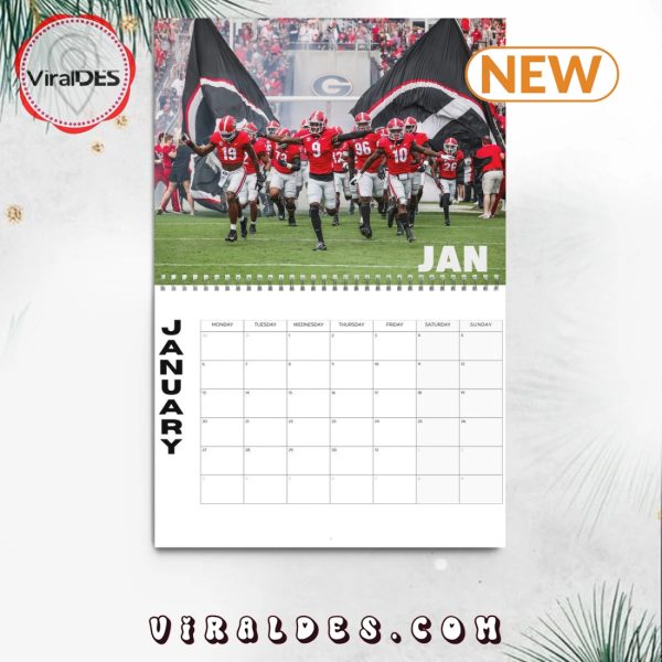 Georgia Bulldogs 2025 Happy New Year Calendar