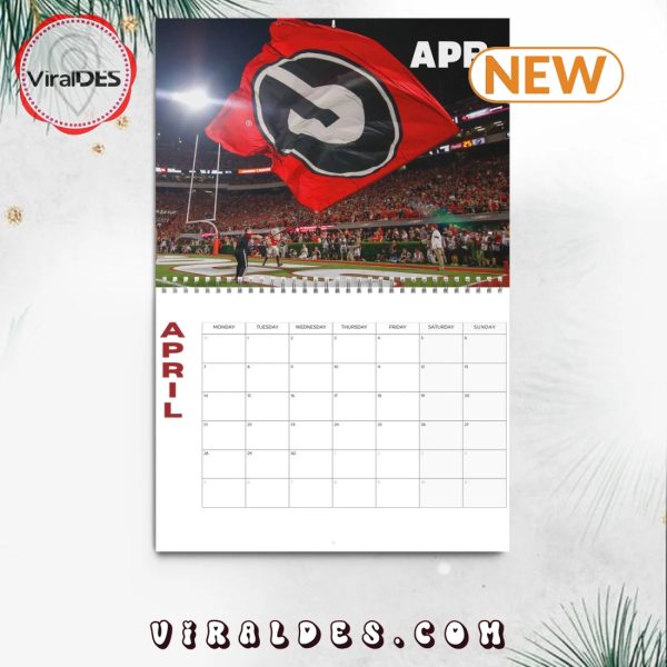 Georgia Bulldogs 2025 Happy New Year Calendar