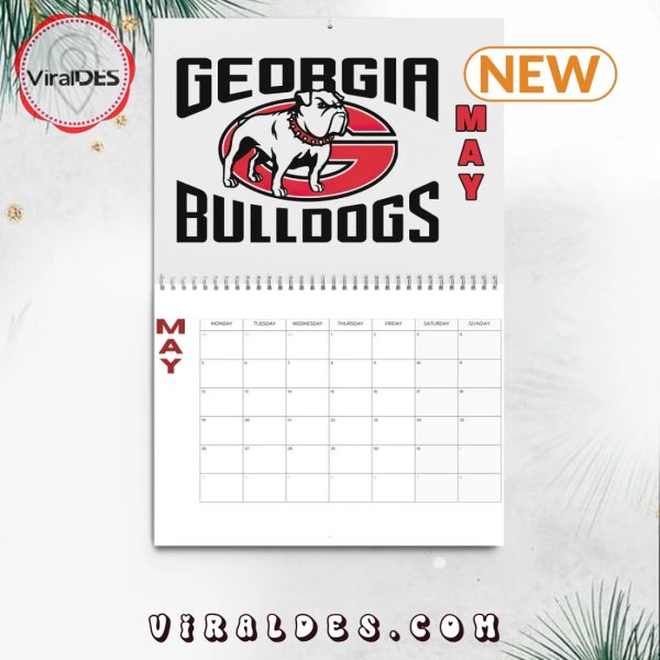 Georgia Bulldogs 2025 Happy New Year Calendar