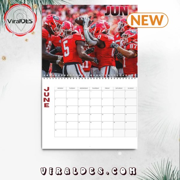 Georgia Bulldogs 2025 Happy New Year Calendar