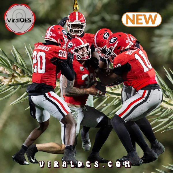 Georgia Bulldogs Christmas Ornaments