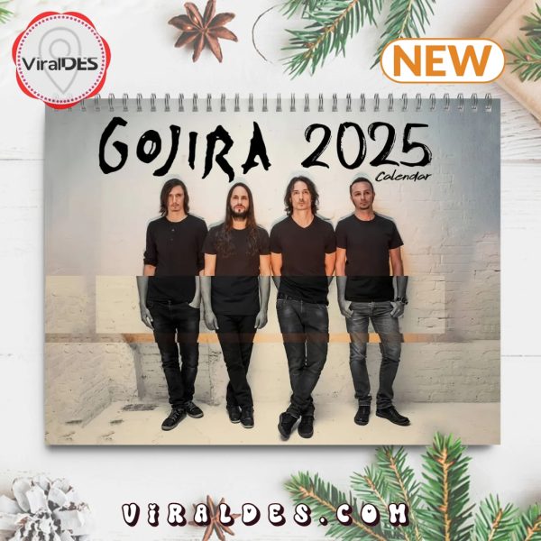 Gojira 2025 Happy New Year Calendar