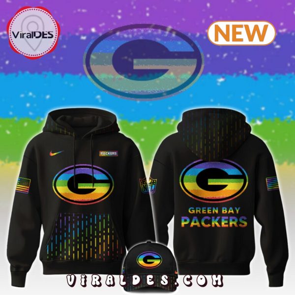 Green Bay Packers NFL Happy Pride Month Hoodie, Jogger, Cap