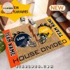 House Divided Football Personalized Doormat