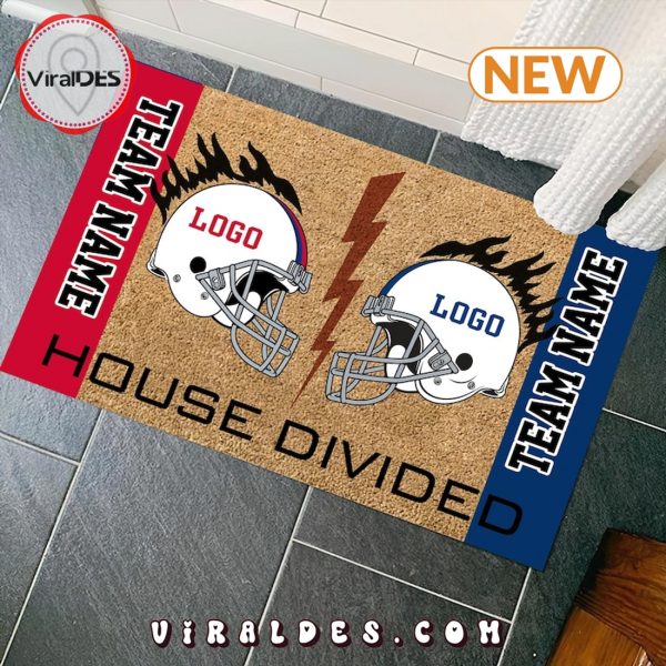 House Divided Custom Outdoor Doormats