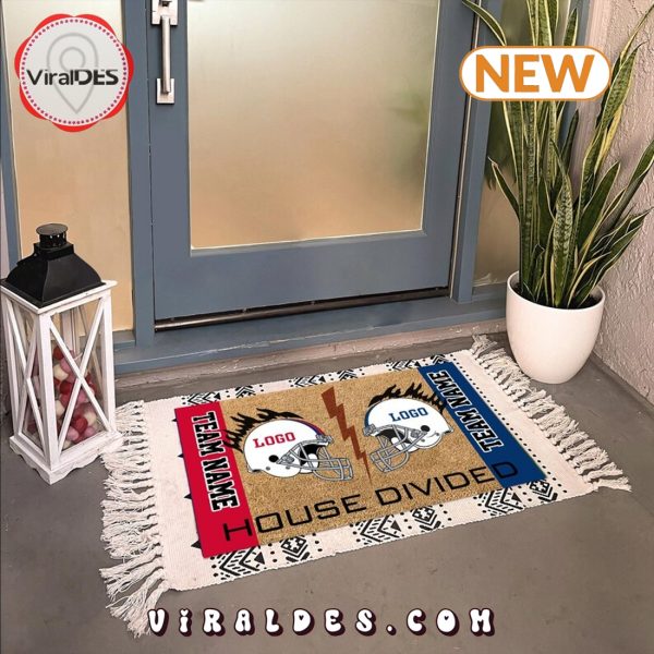 House Divided Custom Outdoor Doormats