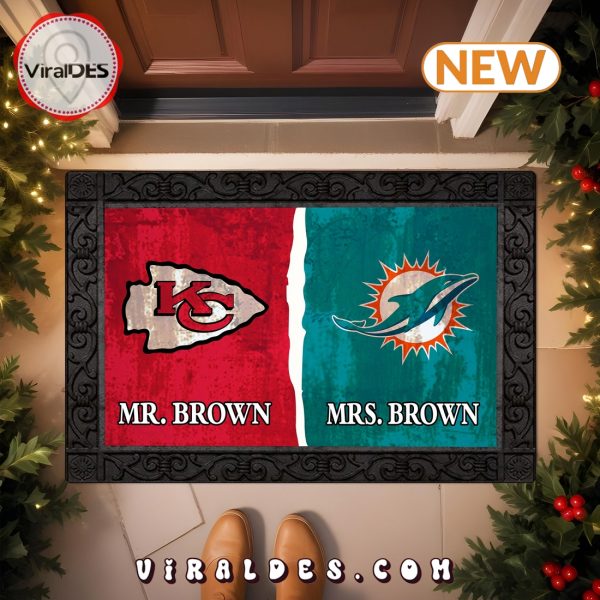 House Divided Team Custom Doormat