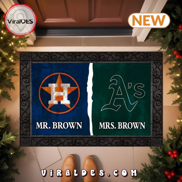 House Divided Team Custom Doormat