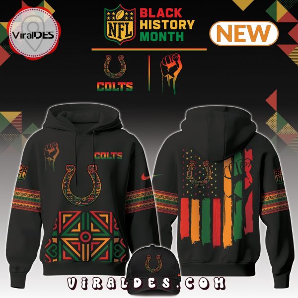 Indianapolis Colts NFL Black History Month Hoodie, Jogger, Cap