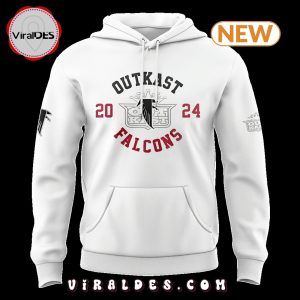 2024 Atlanta Falcons Limited White Hoodie, Jogger, Cap