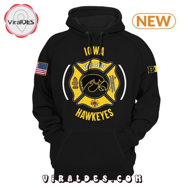 Iowa Hawkeye 2024 Firefighter Appreciation Hoodie