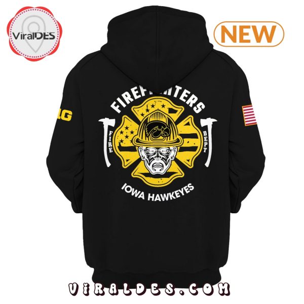 Iowa Hawkeye 2024 Firefighter Appreciation Hoodie