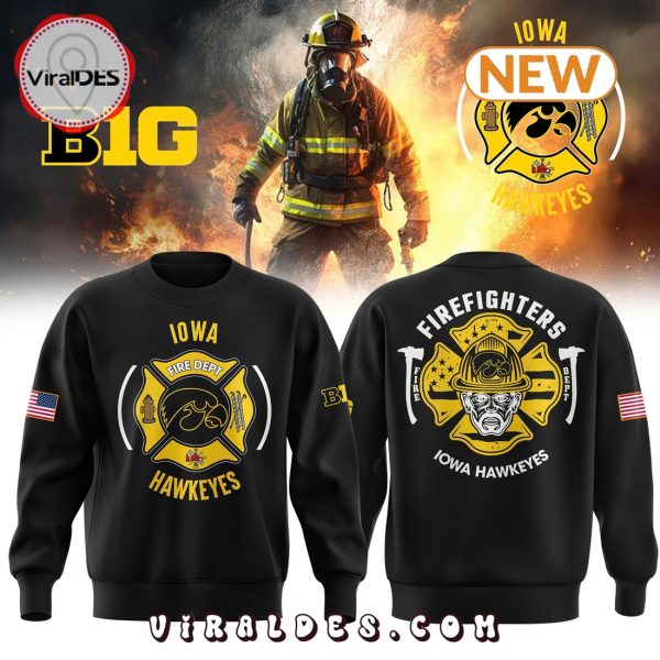 Iowa Hawkeye 2024 Firefighter Appreciation Hoodie