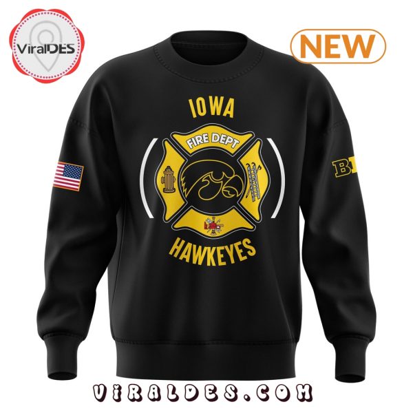 Iowa Hawkeye 2024 Firefighter Appreciation Hoodie