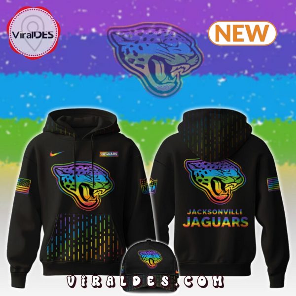 Jacksonville Jaguars NFL Happy Pride Month Hoodie, Jogger, Cap