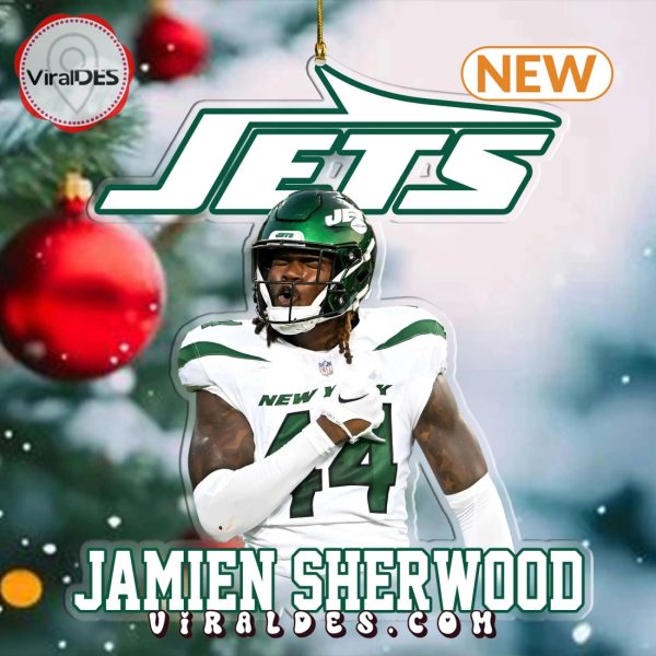 Jamien Sherwood x New York Jets 2024 Christmas Ornaments