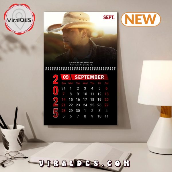 Jason Aldean 2025 Happy New Year Calendar