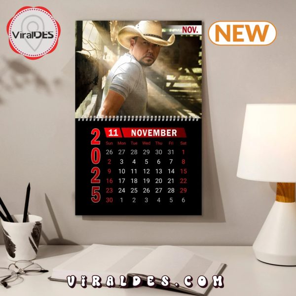 Jason Aldean 2025 Happy New Year Calendar