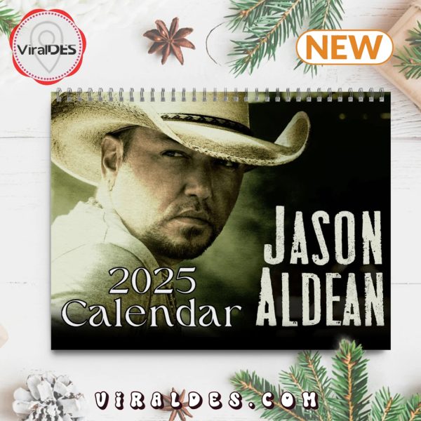 Jason Aldean 2025 Happy New Year Calendar