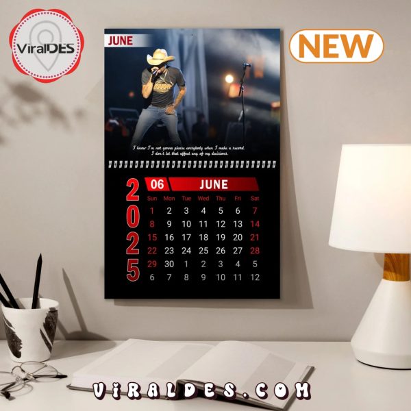 Jason Aldean 2025 Happy New Year Calendar