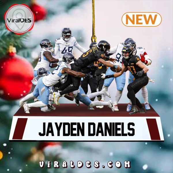 Jayden Daniels 2024 Christmas Ornaments