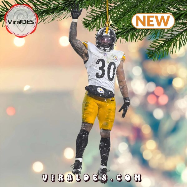 Jaylen Warren Christmas Ornaments