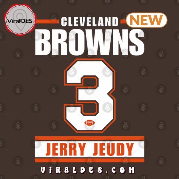 Jerry Jeudy Cleveland Browns 3 Players T-Shirt