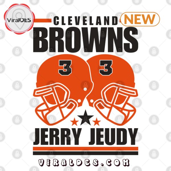 Jerry Jeudy Cleveland Browns Football Retro T-Shirt