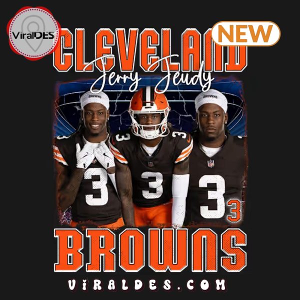 Jerry Jeudy x Cleveland Browns T-Shirt