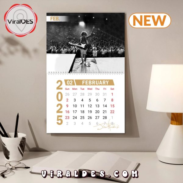 Jimi Hendrix 2025 Happy New Year Calendar