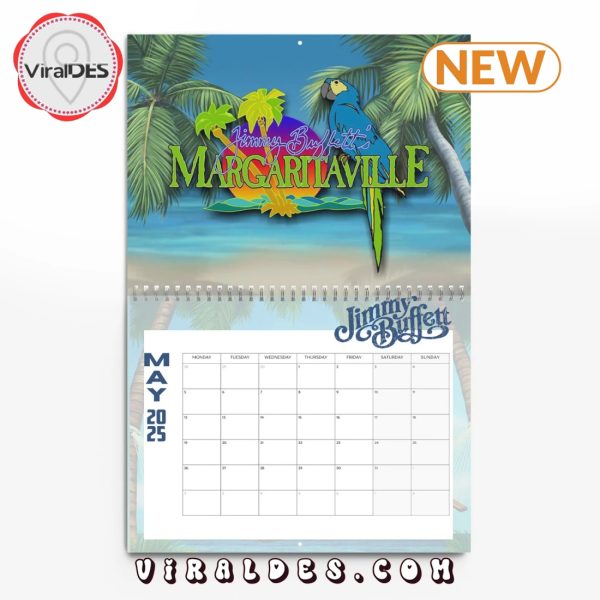 Jimmy Buffett 2025 Happy New Year Calendar