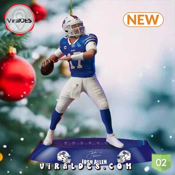 Josh Allen Ornaments