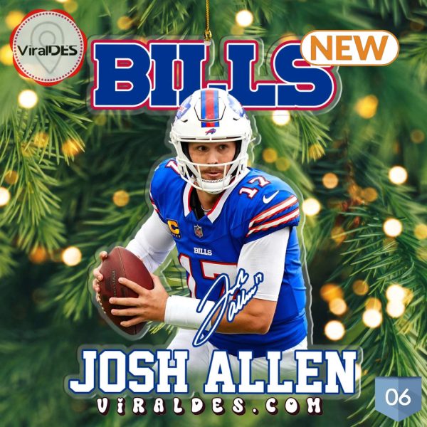 Josh Allen Ornaments